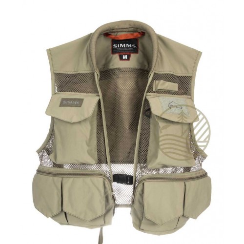 Gilet mouche SIMMS Tributary Vest Tan