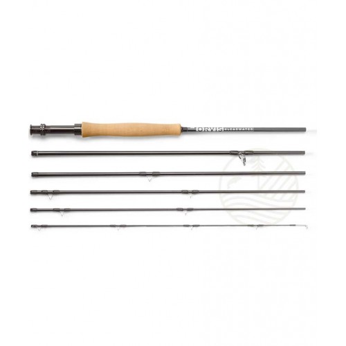 Canne ORVIS Clearwater Travel 9' soie 5