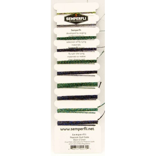 SEMPERFLI Peacock Quill Subs Multicard