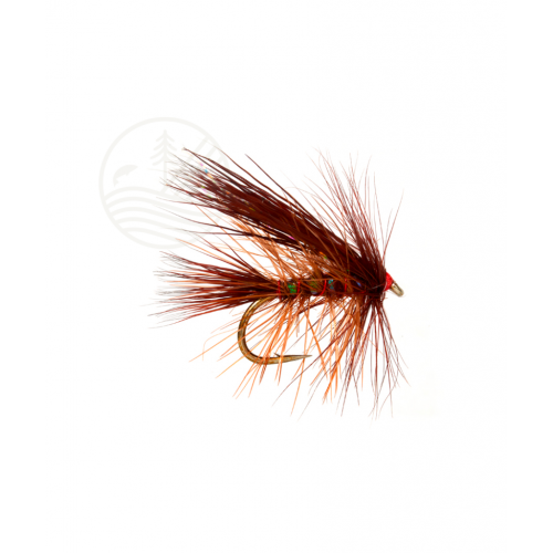 Mouche FULLING MILL Jackie Hot Head Fiery Brown Stimulator
