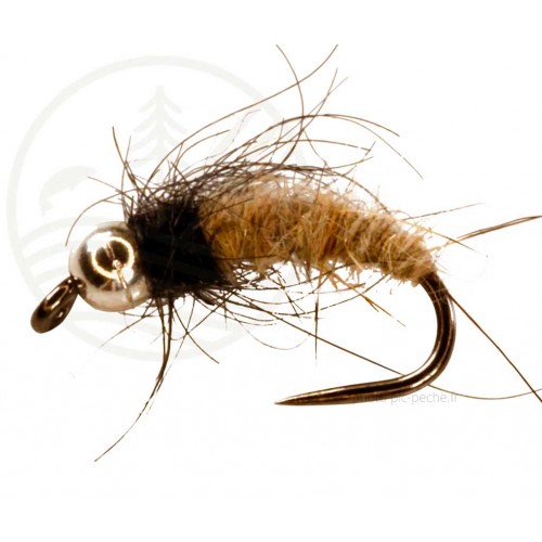 Mouche Nymph Grey/Blk Tungstene BL CATCHY FLIES