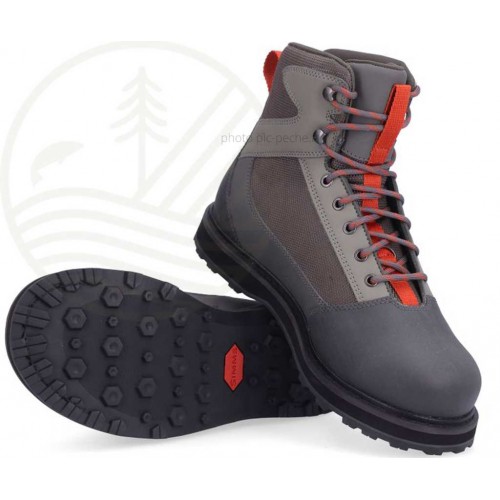 Chaussures de Wading SIMMS Tributary Basalt Rubber