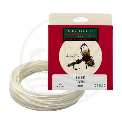 Soie ROYAL WULFF Triangle Taper MidStream Ivory