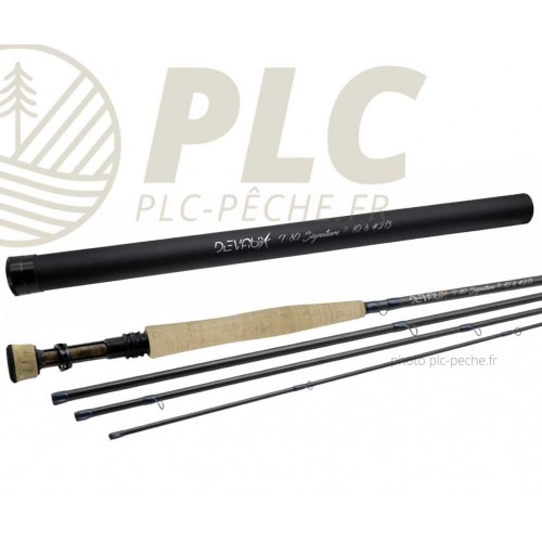 Canne à mouche DEVAUX T80 Signature 10'8 soie de 2/3