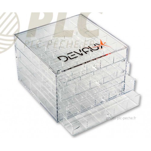 Boîte à mouche Plexiglass DEVAUX 100 cases