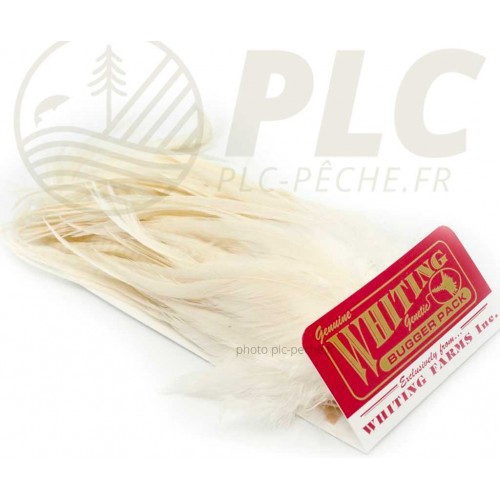 Plumes Whiting Bugger Pack White