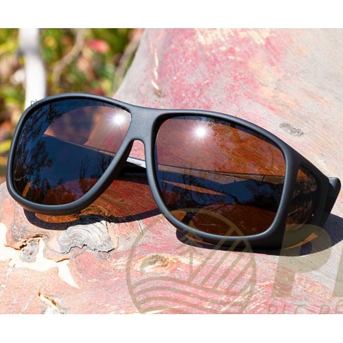 Surlunettes Polarisantes COCOONS Black/Copper XL