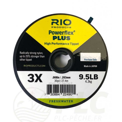 Fils Nylon RIO Powerflex Plus (27.40m)
