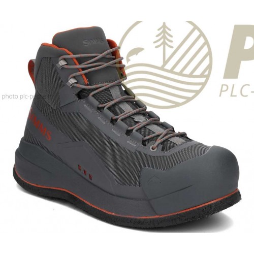 Chaussures de Wading SIMMS Flyweight Felt Steel Grey