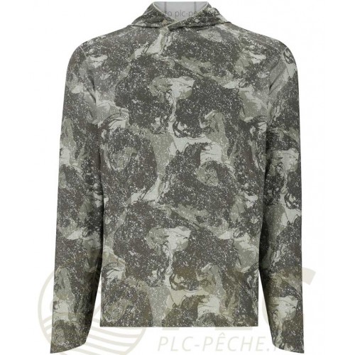 Solarflex Hoody SIMMS Back Eddy Willow