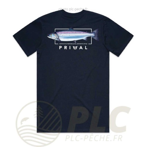 T-Shirt PRIMAL Artist Tee Salmon Navy