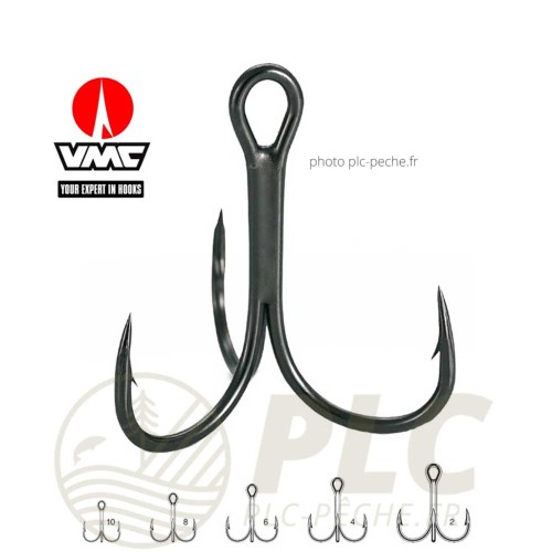 Hameçons mouche VMC Tube Fly 7545 BN Triple