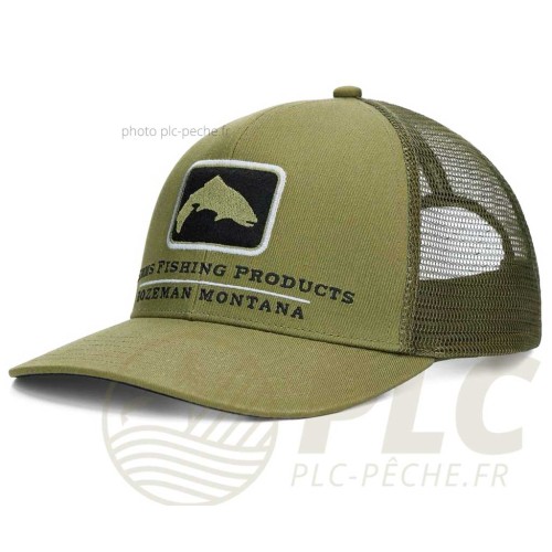 Casquette SIMMS Double Haul Icon Trucker Loden