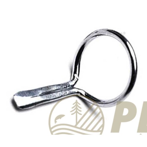 Anneau Monopatte DEVAUX Titanium Argent