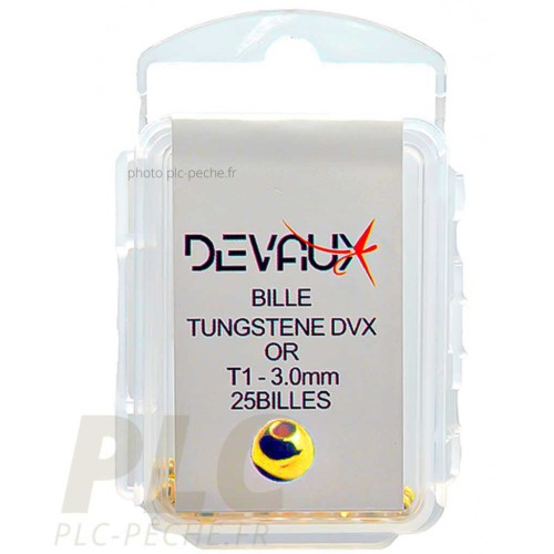 Billes Tungstene DEVAUX Or