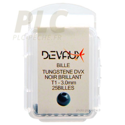 Billes Tungstene DEVAUX Noir Brillant