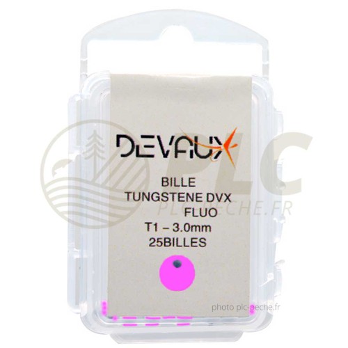 Billes Tungstene DEVAUX Rose Fluo