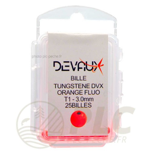 Billes Tungstene DEVAUX Orange Fluo