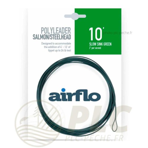 Polyleaders AIRFLO Saumon/Steelhead  10' (24lb)