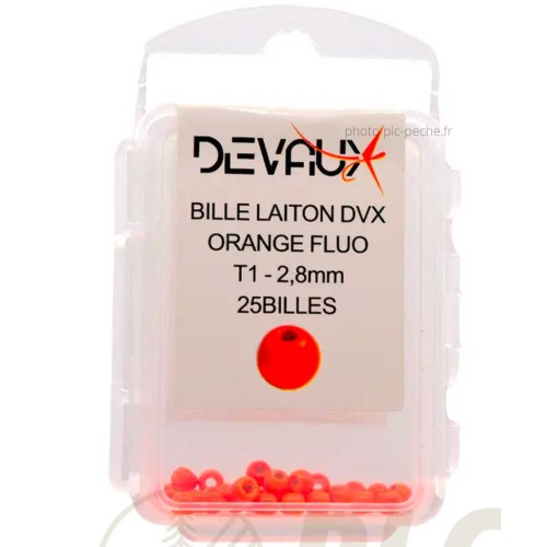 Billes Laiton DEVAUX Fl. Orange
