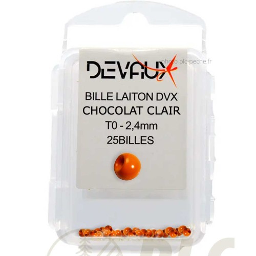 Billes Laiton DEVAUX Chocolat Clair