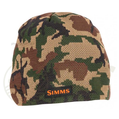 Bonnet SIMMS Everyday Beanie Woodland Camo