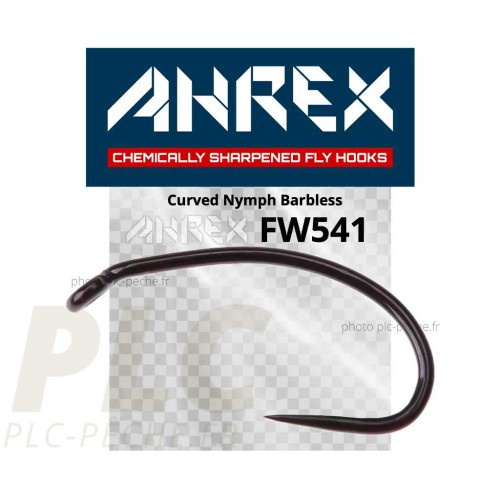 Hameçon mouche AHREX FW541 Curved Nymph Barbless