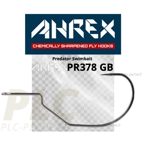 Hameçon mouche AHREX PR378 GB Predator Swimbait