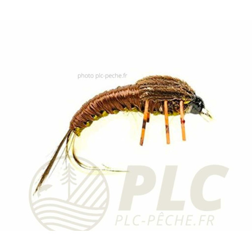 Mouche FULLING MILL Polish Olive Brown