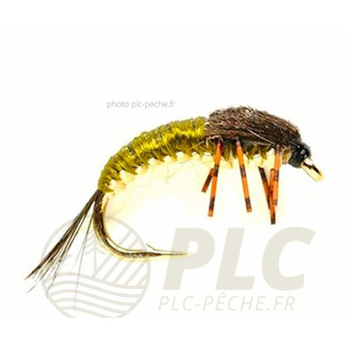Mouches FULLING MILL Polish Cream Olive