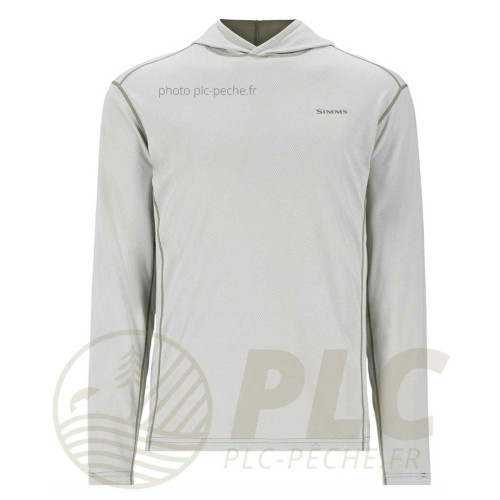 Sweat à capuche BugStopper Hoody Aspen Heather SIMMS