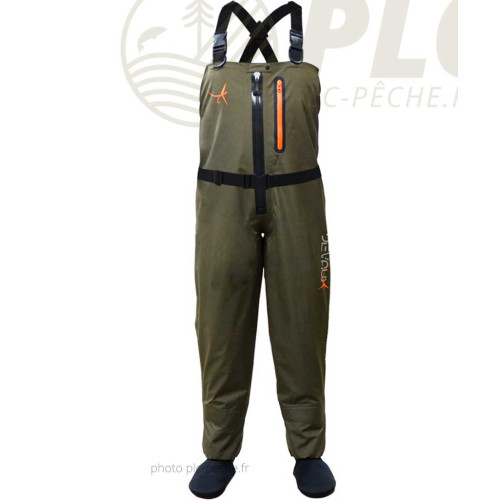 Waders DEVAUX ZIP 400 Olive