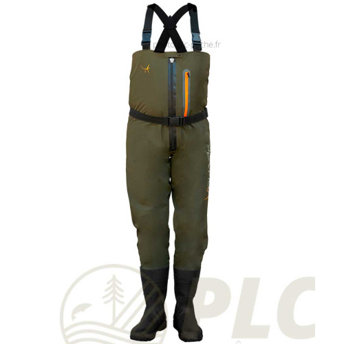 Waders DEVAUX ZIP Bottes 400 Olive