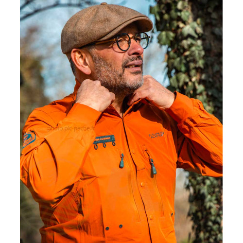 Chemise DEVAUX Ranger Brun