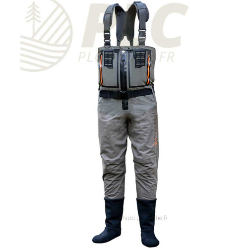 Waders DEVAUX ZIP 800 Gris