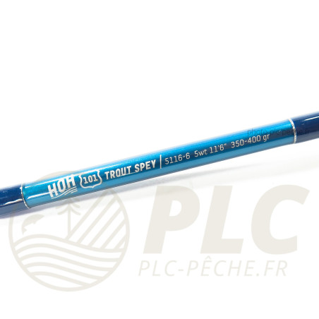 Canne HOH 101 Trout Spey 11'6 soie 5 (6 Brins) modèle