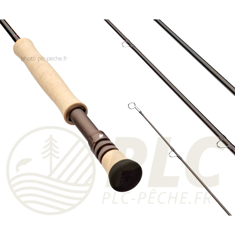 Canne à mouche SAGE ARROW 9' Soie de 6 (Talon) Poignée