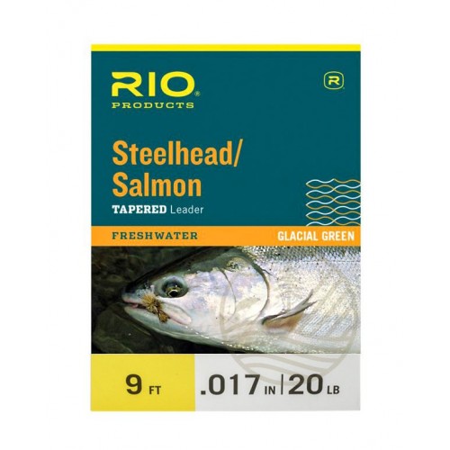 Bas de Ligne Rio Steelhead/Saumon glacial Green 9' (2,70m)