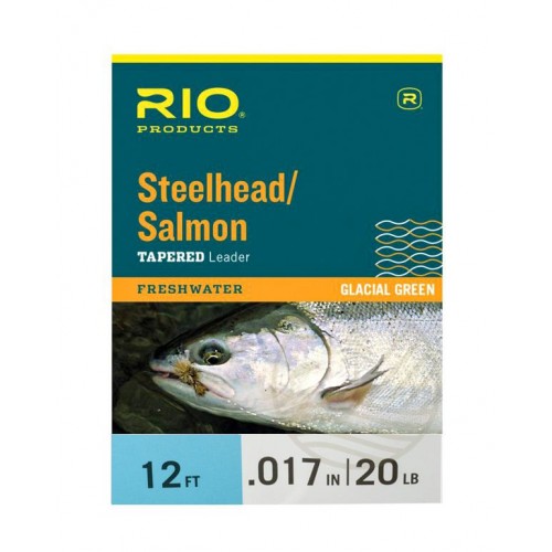 Bas de Ligne RIO Steelhead/Saumon Glacial Green 12' (3,70m)