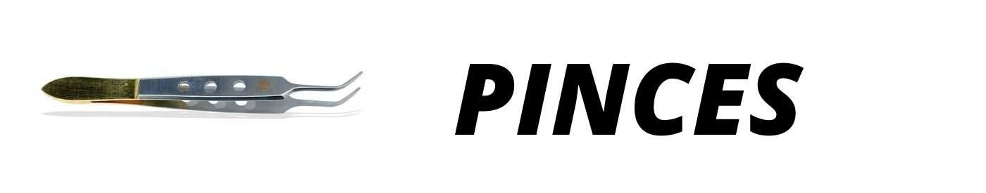 Pinces montage mouches